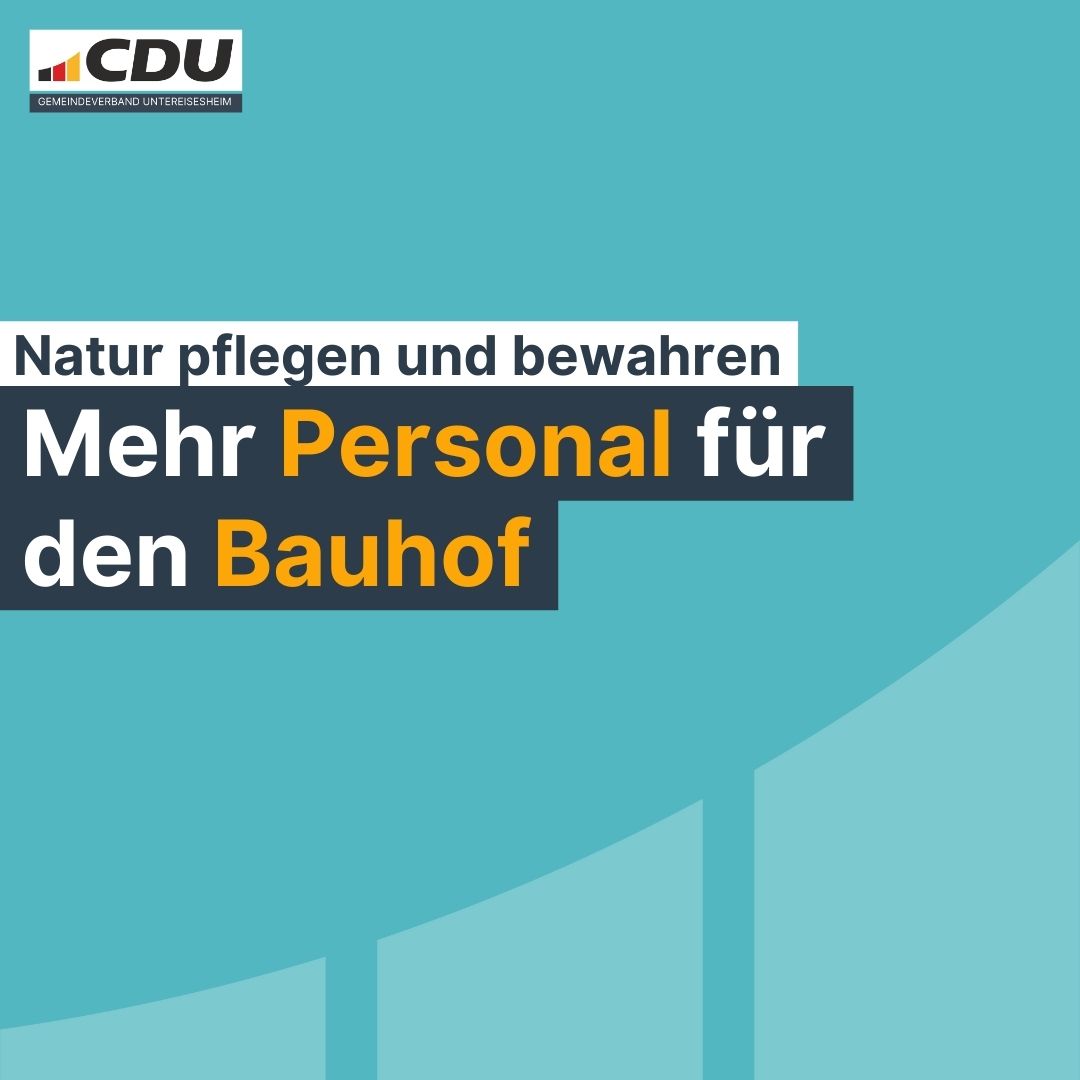 Mehr Personal fr den Bauhof