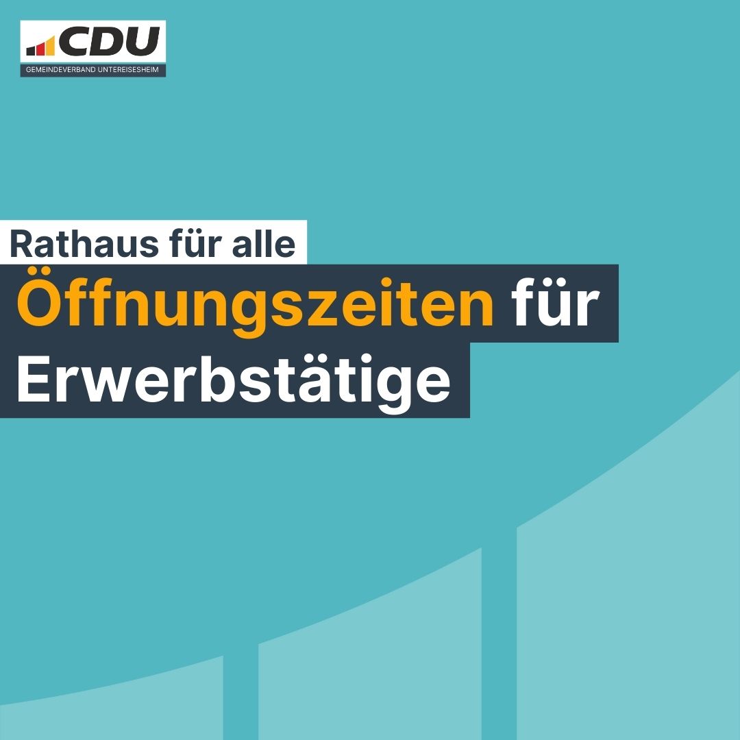 ffnungszeiten des Rathauses fr den erwerbsttigen Brger 